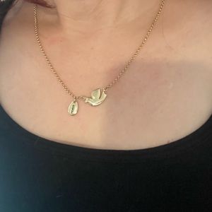 Beautiful Cookie Lee peace dove necklace